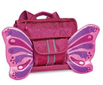 Bixbee Kids Backpack School Bag Sparkalicious Glitter Butterflyer