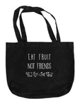 Eat Fruit Stonewash Tote Bag