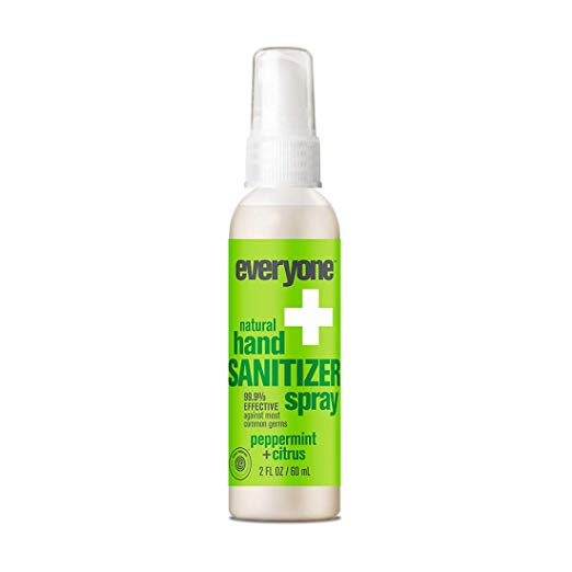 Hand Sanitizer Spray, Peppermint and Citrus, 2 Fl Oz 6 Count
