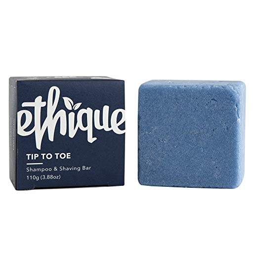 Ethique Eco-Friendly Solid Shampoo & Shaving Bar, Tip To Toe
