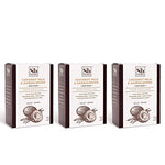 Coconut Milk & Sandalwood Bar Soap (Pack of 3)