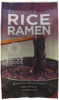 Lotus Foods Gourmet Forbidden Rice Ramen with Miso Soup, Lower Sodium, 10 Count