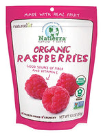 Natierra Nature's All Foods Organic Freeze-Dried Raspberries, 1.3 Ounce