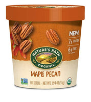 Organic Oatmeal Cup, Maple Pecan (Pack of 12)