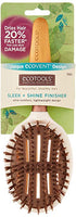 EcoTools Cruelty Free and Eco Friendly Sleek and Shine Finisher Hairbrush, Made with Recycled and Sustainable Materials