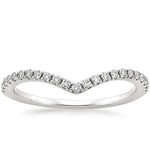 18K White Gold Flair Diamond Ring (1/6 ct. tw.)