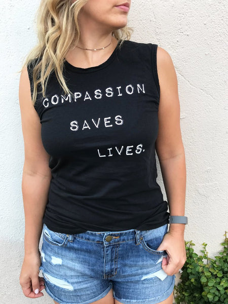 Organic Compassion Saves Lives Tank