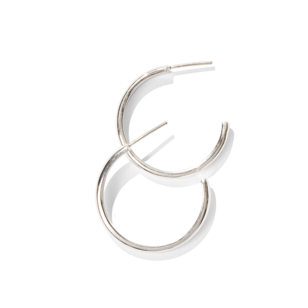 Essential // Small Silver Hoops