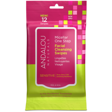 Sensitive Micellar One Step Facial Cleansing Swipes