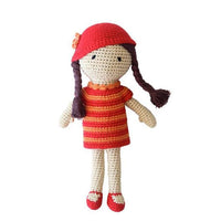 Amelia Crocheted Girl Doll
