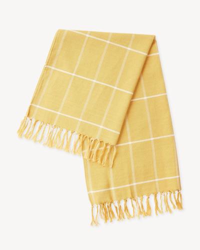 Minna Gold Grid Towel