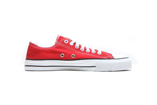 Sneakers Lowcuts Red Organic Fairtrade