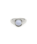 Beam Silver Agate Ring