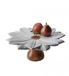 Marble Flower Cake Stand